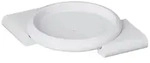 Hewi 477 Eckablage 477.32B10098 205x205x37mm, matt, signalwei&szlig;