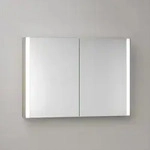 KEUCO Somaris Spiegelschrank mit Beleuchtung 14503852100 100 x 71 x 12,7 cm, Eiche