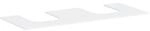 hansgrohe Xevolos E Konsole 54207700 1370 x 550 mm, mattwei&szlig;