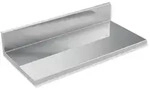 Hewi System 900 Q Ablage 900Q03.00040 chrom, aus Metall, 200x40x98mm