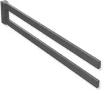 Hewi System 900 Q Handtuchhalter 900Q09.00060SC pulverbeschichtet dunkelgrau