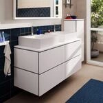 hansgrohe Xilesa E Waschtischunterschrank 54305700 1375x550mm, 4 Schubk&auml;sten,...