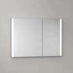 KEUCO Somaris Spiegelschrank mit Beleuchtung 14513852201 100 x 71 x 11,5 cm,...