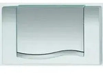 MEPAwave f&uuml;r A21/E21 Bet&auml;tigungsplatte 420305 Start/Stopp, Matt Chrom