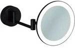Kludi VELA R LED-Kosmetikspiegel 58995N2W Vergr&ouml;&szlig;erung 3-fach, Wandmontage, brushed