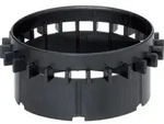 Viega Advantix Kiesfang-Einlaufelement 633868 Kunststoff schwarz, &Oslash; 100 mm
