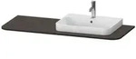 Duravit Happy D.2 Waschtisch-Konsole HP031KR6969 130 x 55 cm, mit 1 Ausschnitt,