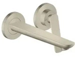 hansgrohe Axor Citterio C Waschtischarmatur 49111820 cubic cut, brushed nickel,