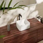hansgrohe Xuniva Aufsatzwaschtisch 61074450 300x300mm, ohne Hahnloch/&Uuml;berlauf,
