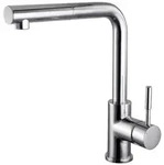 AqvaZone AqvaKitchen Sp&uuml;ltischarmatur 082159750 chrom, mit Geschirrbrause