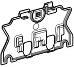 Geberit Schutzplatte Sigma60 242583001 f&uuml;r Sigma UP-SPK, 12 cm