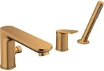 Duravit Wave 3-Loch-Wannenarmatur WA5260000004 Bronze geb&uuml;rstet
