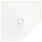 Bette BetteFloor Caro Duschfl&auml;che 7191-440AE Antirutsch/Pro, snow, 90x90cm