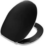 Pressalit 2000 WC-Sitz 124001-UN3999 schwarz, UnivertikalscharnierUN3,...