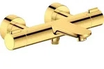 Duravit Wave Wannenarmatur WA5220000034 Aufputz, Ab- und Umstellventil, Gold...