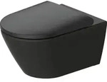 Duravit D-Neo Wand-Tiefsp&uuml;l-WC 257709AD00 37x54cm, 4,5 l, Rimless, anthrazit matt
