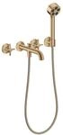 hansgrohe AXOR One 3-Loch Wannenarmatur 48443140 Unterputz, Ausladung 220mm, mit