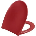 Pressalit Scandinavia Plus WC Sitz 758035D05999 rot, Scharnier aus edelstahl,