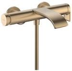 hansgrohe Vivenis Wannenarmatur 75420140 Aufputz, Ausladung 216mm, brushed bronze