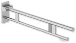 Hewi System 900 St&uuml;tzklappgriff 900.50.116XA Ausladung 850 mm, Edelstahl matt