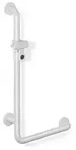 Hewi 801 Winkelgriff 801.33.22095 600 x 1250 mm, felsgrau, mit Brausehalter