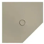 Bette BetteFloor Caro Duschfl&auml;che 7191-415AE Antirutsch/Pro, cashmere, 90x90cm