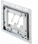 Duravit DuraSystem Einbaurahmen WD6001021000 22,44 x 15,4 cm, fl&auml;chenb&uuml;ndig, f&uuml;r