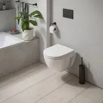Duravit D-Code Wand WC 2515090000 Abgang waagerecht, Wei&szlig; Hochglanz, 370x480 mm