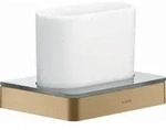 hansgrohe Axor Zahnglas 42834140 Glas, Wandmontage, brushed bronze