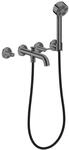 hansgrohe AXOR One 3-Loch Wannenarmatur 48444330 Unterputz, Ausladung 220mm, mit