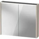 Duravit D-Code Spiegelschrank Verspiegelt DC7106091911000 800x700x148, Taupe...
