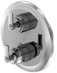 Steinberg Serie 350 Brausethermostat 35041333 Unterputz, 2-Wege Umsteller, chrom