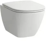 Laufen LUA Wand-Tiefsp&uuml;l-WC H8210804000001 sp&uuml;lrandlos, mit Silent Flush, wei&szlig; LCC