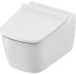 TECEneo Wand-WC 9700215 Set mit Deckel SLIM, wei&szlig;, ohne Duschfunktion
