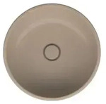 Bette BetteBalance Aufsatz-Waschtisch A248-425PW 42,5x42,5x14,3cm, PW, greige
