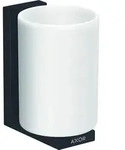hansgrohe Axor Zahnbecher 42604670 Glas, Wandmontage, mattschwarz
