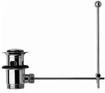 Duravit ME by Starck Kniehebelventil 0050511000 chrom, Bet&auml;tigung senkrecht