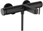 hansgrohe Finoris Wannenarmatur 76420340 Aufputz, Ausladung 194mm, brushed black