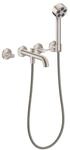 hansgrohe AXOR One 3-Loch Wannenarmatur 48444800 Unterputz, Ausladung 220mm, mit
