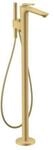 hansgrohe Wannenmischer Bodenstehend 49440250 ohne Struktur, Brushed Gold Optic,