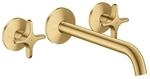 hansgrohe AXOR One 3-Loch Wannenarmatur 48430250 Unterputz, Ausladung 220mm,...