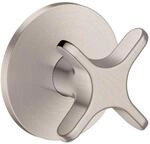 hansgrohe AXOR One Absperrventil 48771800 Unterputz, Edelstahl Finish, mit...