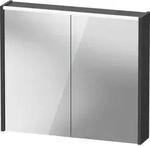 Duravit D-Code Spiegelschrank Verspiegelt DC7106049492000 800x700x148, Graphit...
