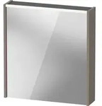 Duravit D-Code Spiegelschrank DC7105R43432000 650x700 mm, Basalt Matt, mit