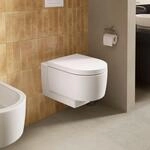 Duravit Balcoon Wand-WC 290609AC00 540 mm, Wei&szlig; Seidenmatt, Tiefsp&uuml;ler,...