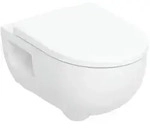 Geberit Renova WC-Set sp&uuml;lrandlos 503156001 WC mit WC-Sitz, 35.5 x 53 cm,