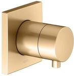 KEUCO IXMO Fertigmontageset 59541251002 messing geb&uuml;rstet, Unterputz-Absperrventil,