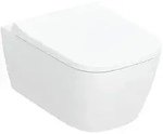 Geberit iCon WC-Set sp&uuml;lrandlos 503162001 WC mit WC-Sitz 35,5 x 53 cm, eckig,