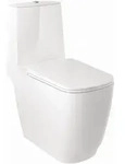 Kludi RESA S Spiralfl ush-Stand-WC 27WCB0243 68 cm, S-f&ouml;rmiger Abfluss Wei&szlig;