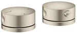 hansgrohe AXOR One 2-Loch Wannenrandarmatur 48470820 mit Thermostat, brushed...